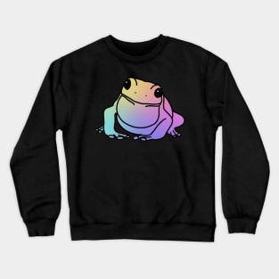 Pastel Holographic Frog Crewneck Sweatshirt